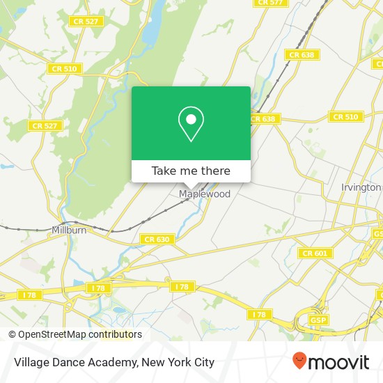 Village Dance Academy map