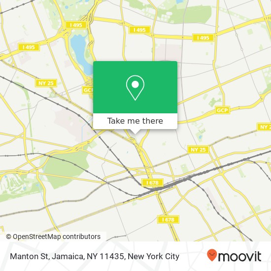 Mapa de Manton St, Jamaica, NY 11435