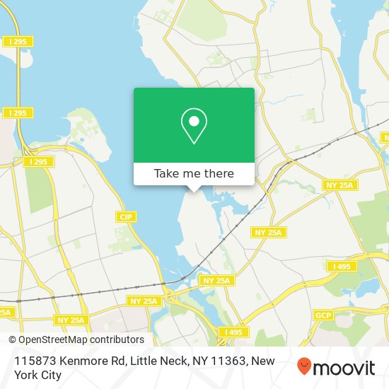 115873 Kenmore Rd, Little Neck, NY 11363 map