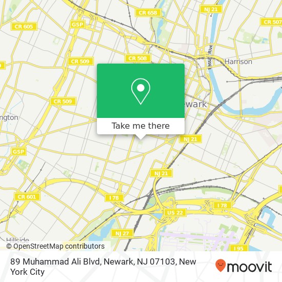 89 Muhammad Ali Blvd, Newark, NJ 07103 map