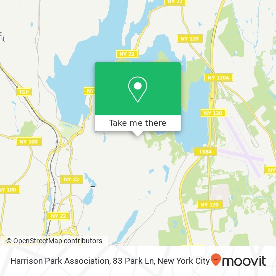 Mapa de Harrison Park Association, 83 Park Ln