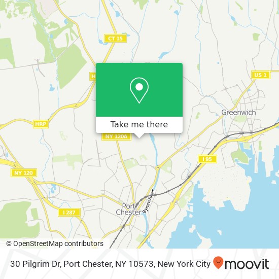 30 Pilgrim Dr, Port Chester, NY 10573 map