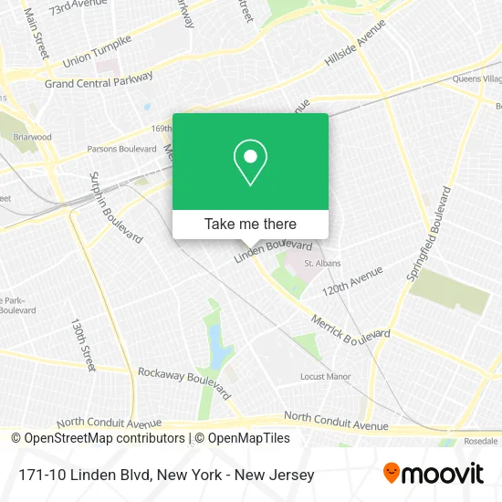 171-10 Linden Blvd map