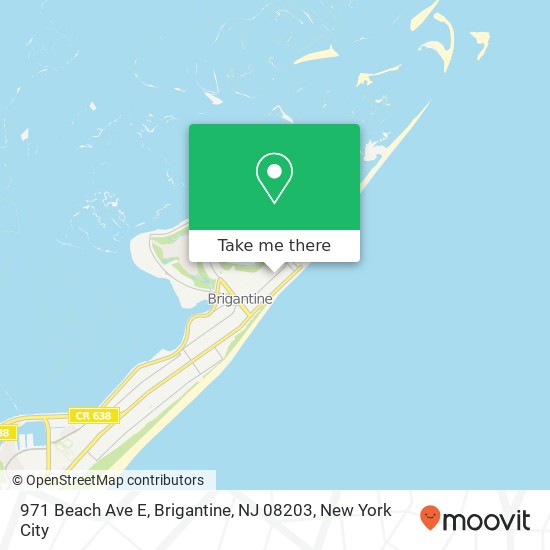 971 Beach Ave E, Brigantine, NJ 08203 map