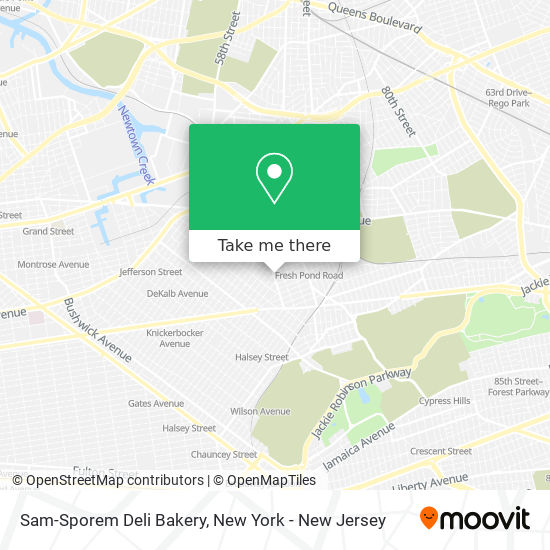 Sam-Sporem Deli Bakery map