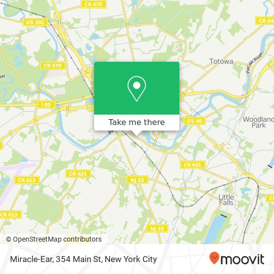 Miracle-Ear, 354 Main St map