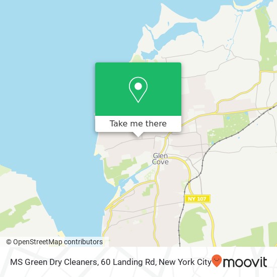 MS Green Dry Cleaners, 60 Landing Rd map