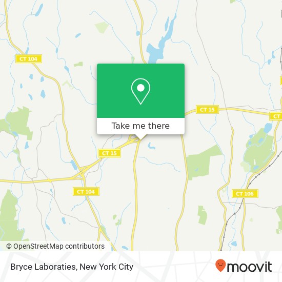 Bryce Laboraties map