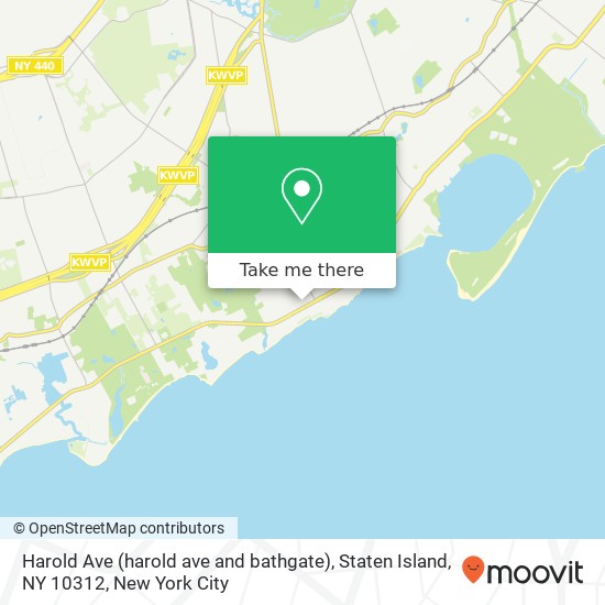 Harold Ave (harold ave and bathgate), Staten Island, NY 10312 map