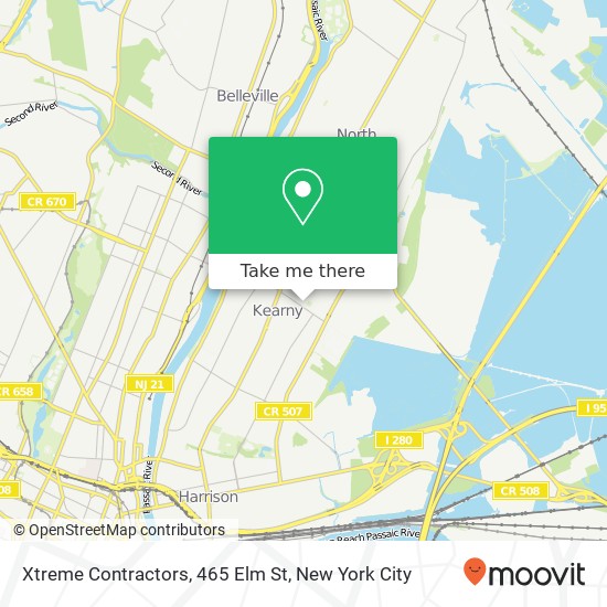 Xtreme Contractors, 465 Elm St map