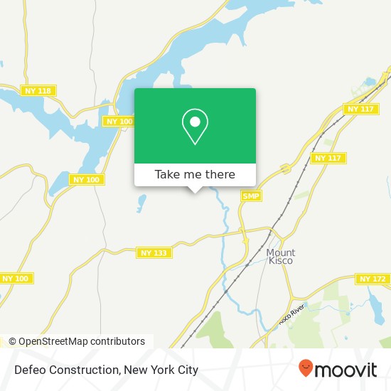 Defeo Construction map
