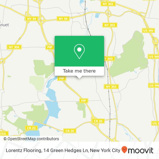 Lorentz Flooring, 14 Green Hedges Ln map
