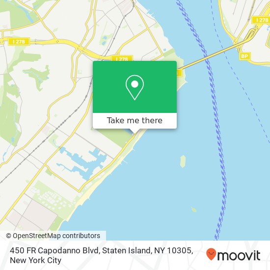 450 FR Capodanno Blvd, Staten Island, NY 10305 map