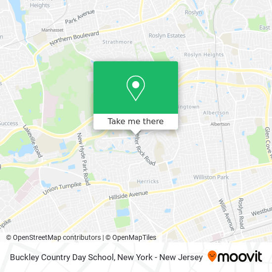 Buckley Country Day School map