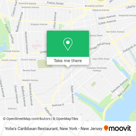 Yolie's Caribbean Restaurant map