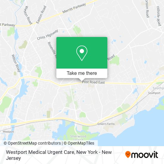 Mapa de Westport Medical Urgent Care