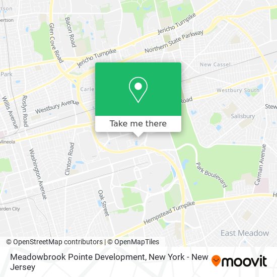 Mapa de Meadowbrook Pointe Development