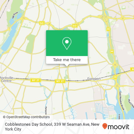 Mapa de Cobblestones Day School, 339 W Seaman Ave