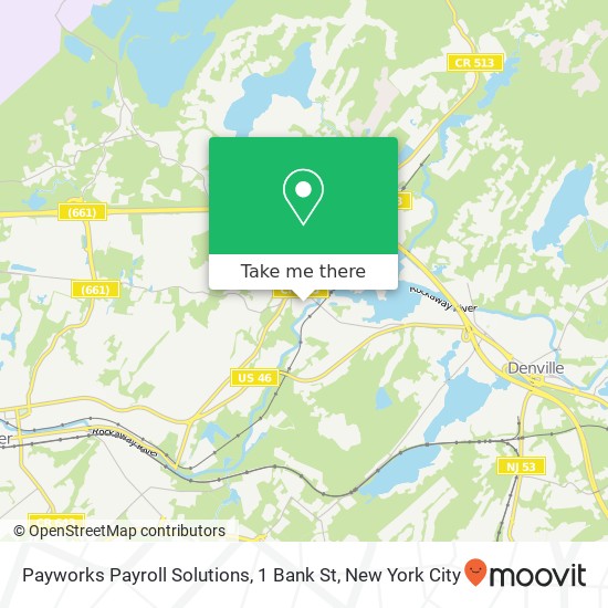 Mapa de Payworks Payroll Solutions, 1 Bank St