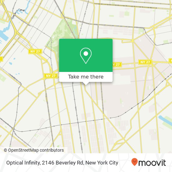 Mapa de Optical Infinity, 2146 Beverley Rd