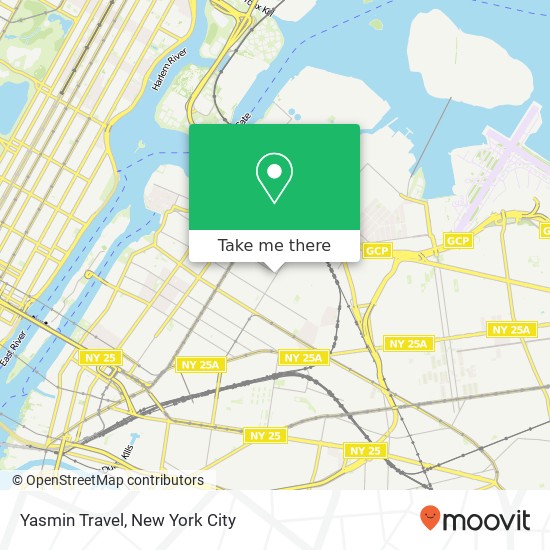 Yasmin Travel map