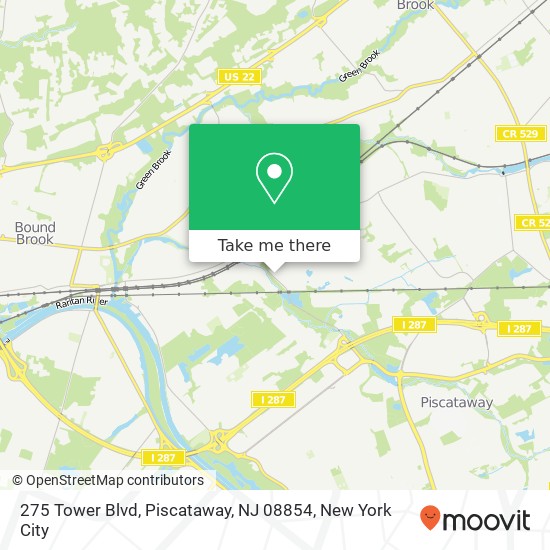 275 Tower Blvd, Piscataway, NJ 08854 map