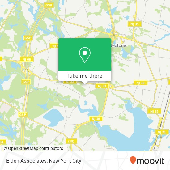 Mapa de Elden Associates