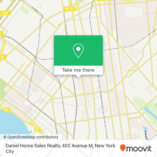 Daniel Home Sales Realty, 402 Avenue M map