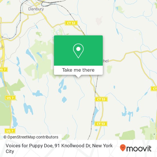 Voices for Puppy Doe, 91 Knollwood Dr map