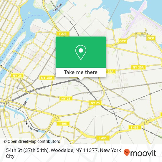 54th St (37th 54th), Woodside, NY 11377 map