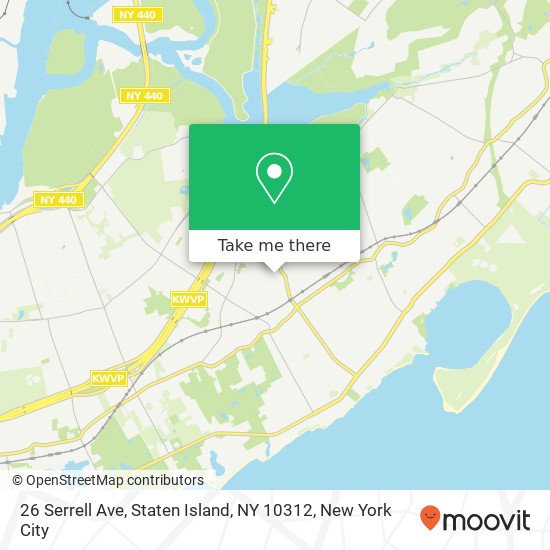 26 Serrell Ave, Staten Island, NY 10312 map