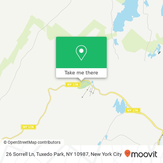 26 Sorrell Ln, Tuxedo Park, NY 10987 map