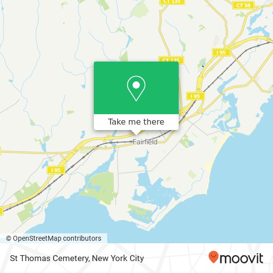 St Thomas Cemetery map