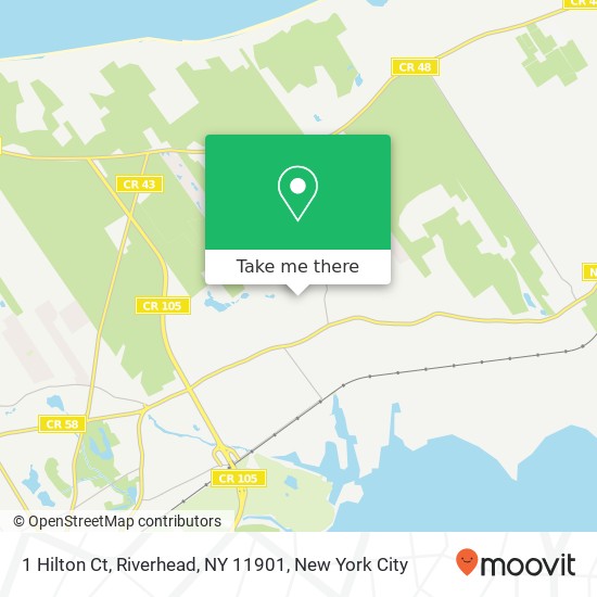 1 Hilton Ct, Riverhead, NY 11901 map