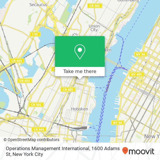 Operations Management International, 1600 Adams St map