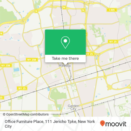 Office Furniture Place, 111 Jericho Tpke map