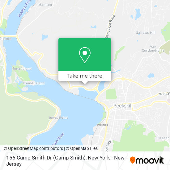 Mapa de 156 Camp Smith Dr
