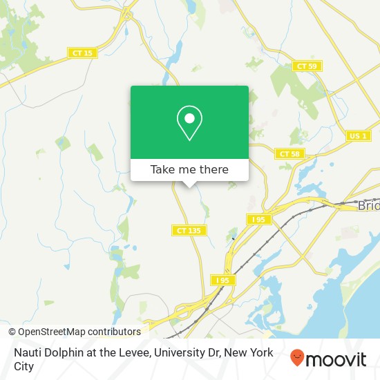 Mapa de Nauti Dolphin at the Levee, University Dr