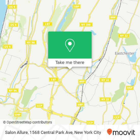 Salon Allure, 1568 Central Park Ave map
