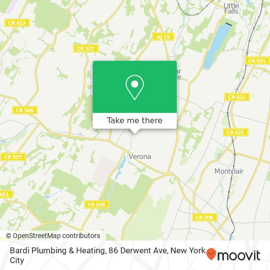 Bardi Plumbing & Heating, 86 Derwent Ave map