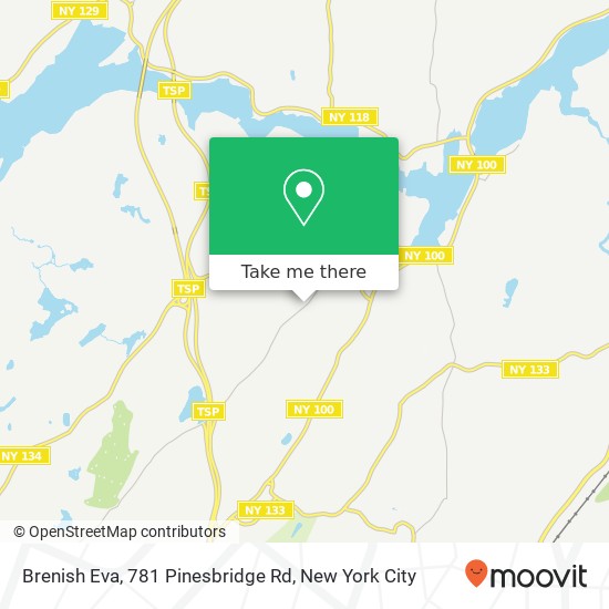 Mapa de Brenish Eva, 781 Pinesbridge Rd