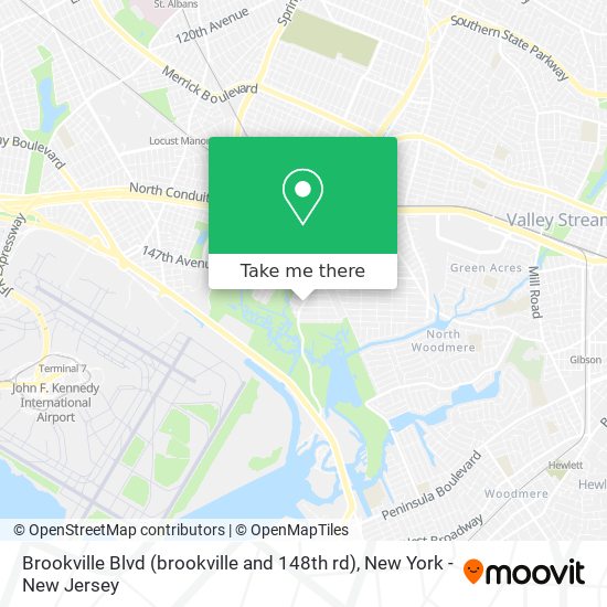 Mapa de Brookville Blvd (brookville and 148th rd)