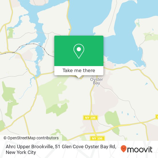 Ahrc Upper Brookville, 51 Glen Cove Oyster Bay Rd map