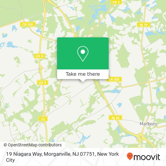 19 Niagara Way, Morganville, NJ 07751 map