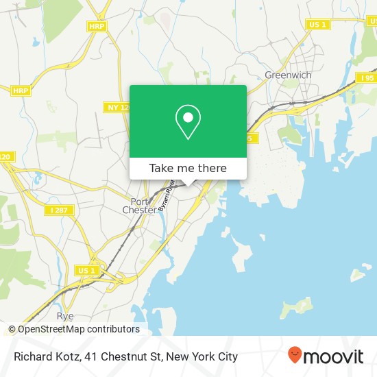 Mapa de Richard Kotz, 41 Chestnut St