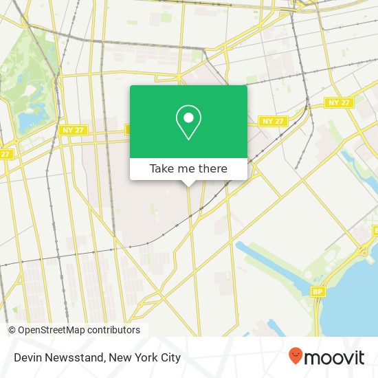 Mapa de Devin Newsstand