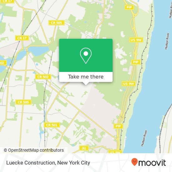 Luecke Construction map