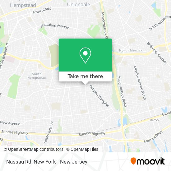 Mapa de Nassau Rd