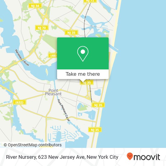 River Nursery, 623 New Jersey Ave map