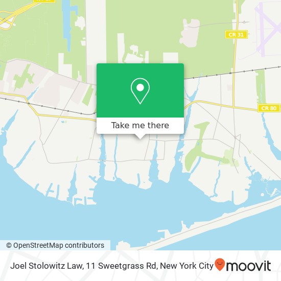Joel Stolowitz Law, 11 Sweetgrass Rd map